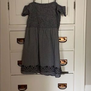 Girls off the shoulder sun dress
